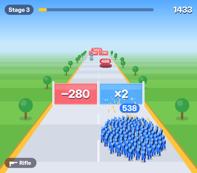 Screenshot von Headcount